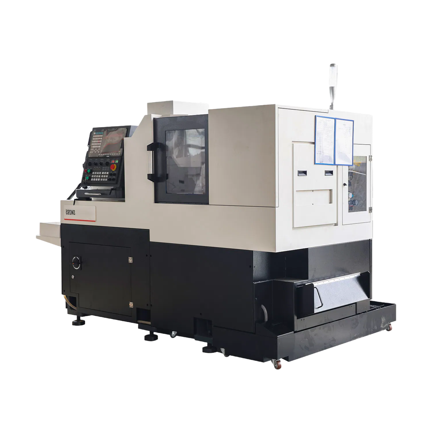 Industrial Grade Swiss Machining Center with Fanuc/Syntec Control System for Batch Production