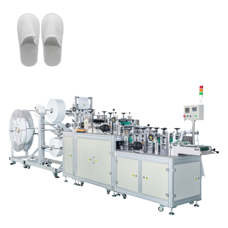 Customizable Disposable Hotel Slipper Manufacturing Machine 60pcs/min Output