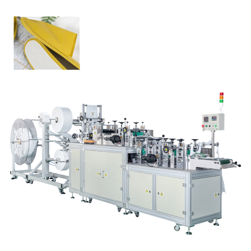 Customizable Disposable Hotel Slipper Manufacturing Machine 60pcs/min Output