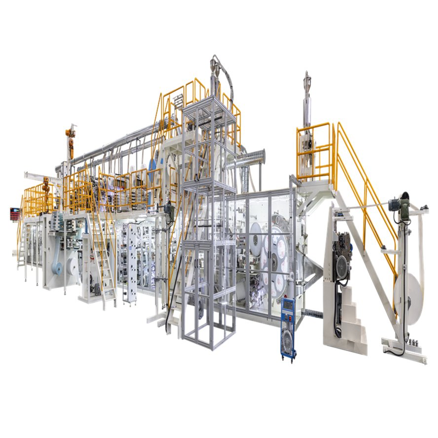 Premium Quality Adult Diaper Production Line - CE Certified Automatic Diaper Machine