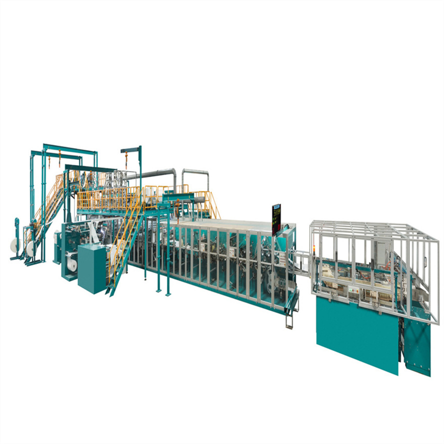 Premium Quality Adult Diaper Production Line - CE Certified Automatic Diaper Machine