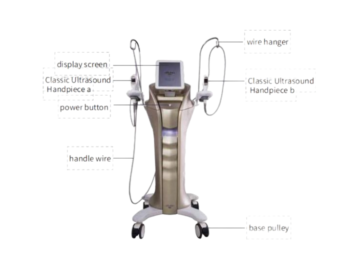 Professional HIFU Facial Lifting Machine for Skin Tightening and Whitening - Touch Screen Beauty Device
