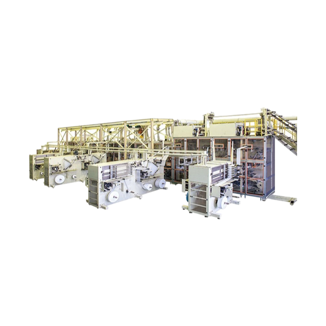 High-Speed I-Shape Baby Diaper Making Machine for Disposable Hygiene Products