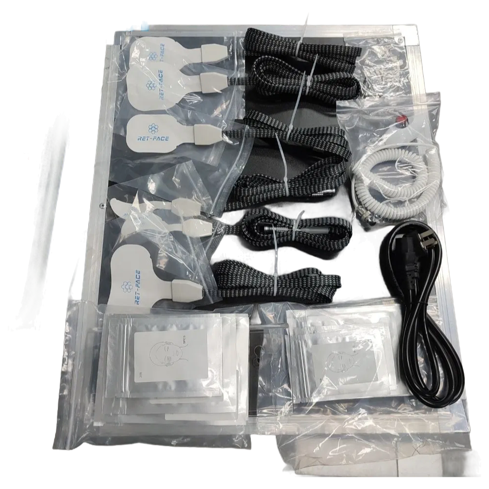 Gomecy 4-in-1 EMS RF Face Lift Machine for Double Chin Reduction and Skin Tightening