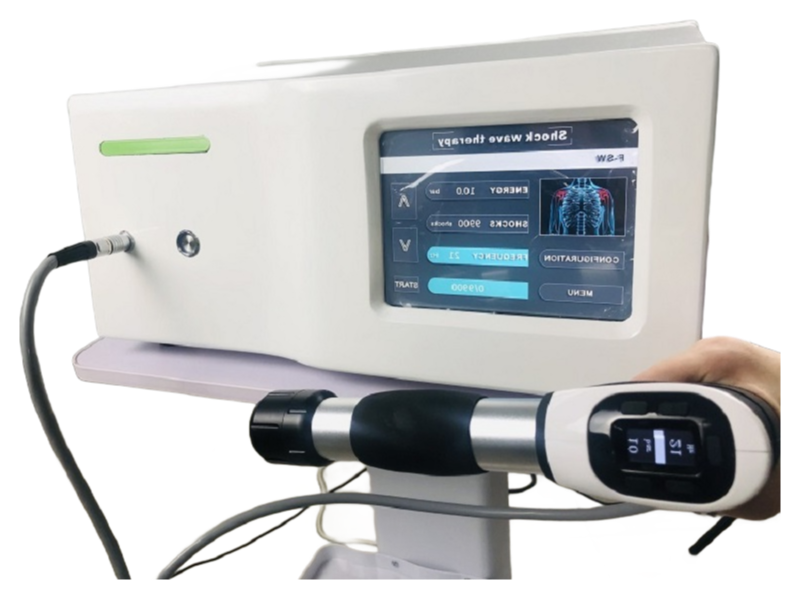 High Energy 10 Bar Shockwave Physiotherapy Device with 21Hz Frequency