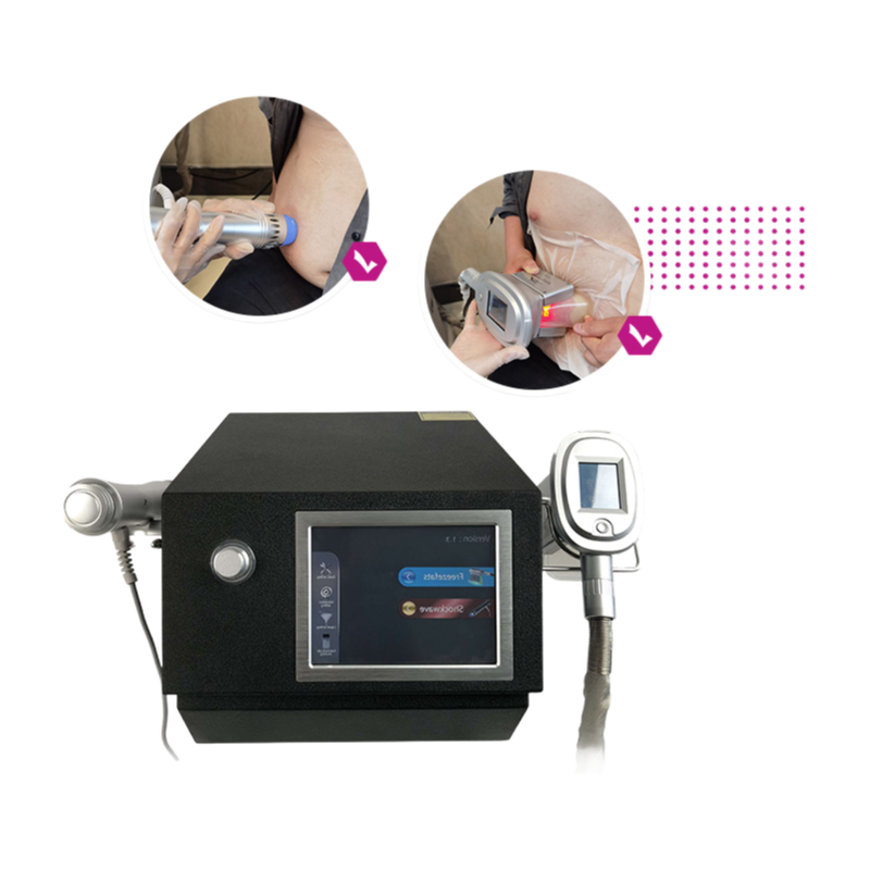 SW20 Portable Cryolipolysis Shockwave Therapy Machine for Fat Reduction and Body Slimming Treatment