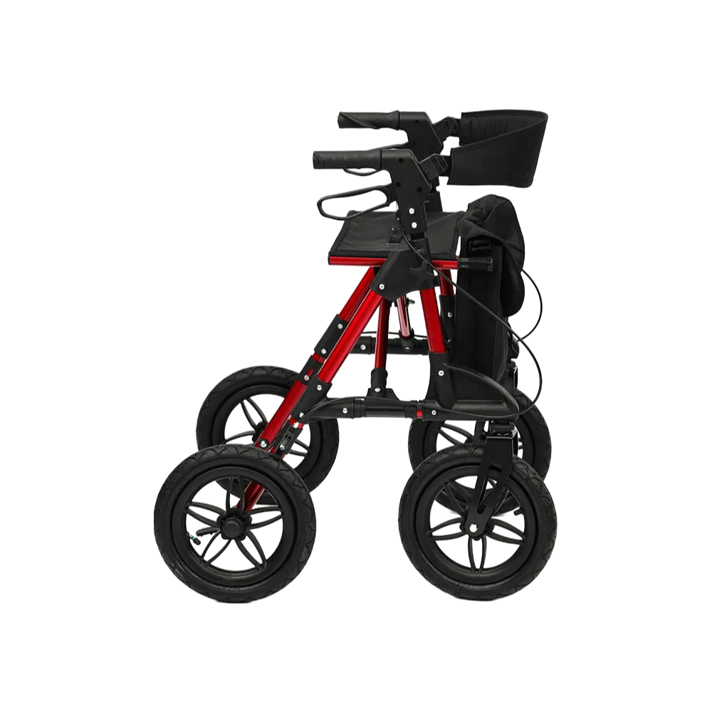 Manufacturer Direct Supply of Durable Walkers with Standard Black Bag and X Fold Mechanism