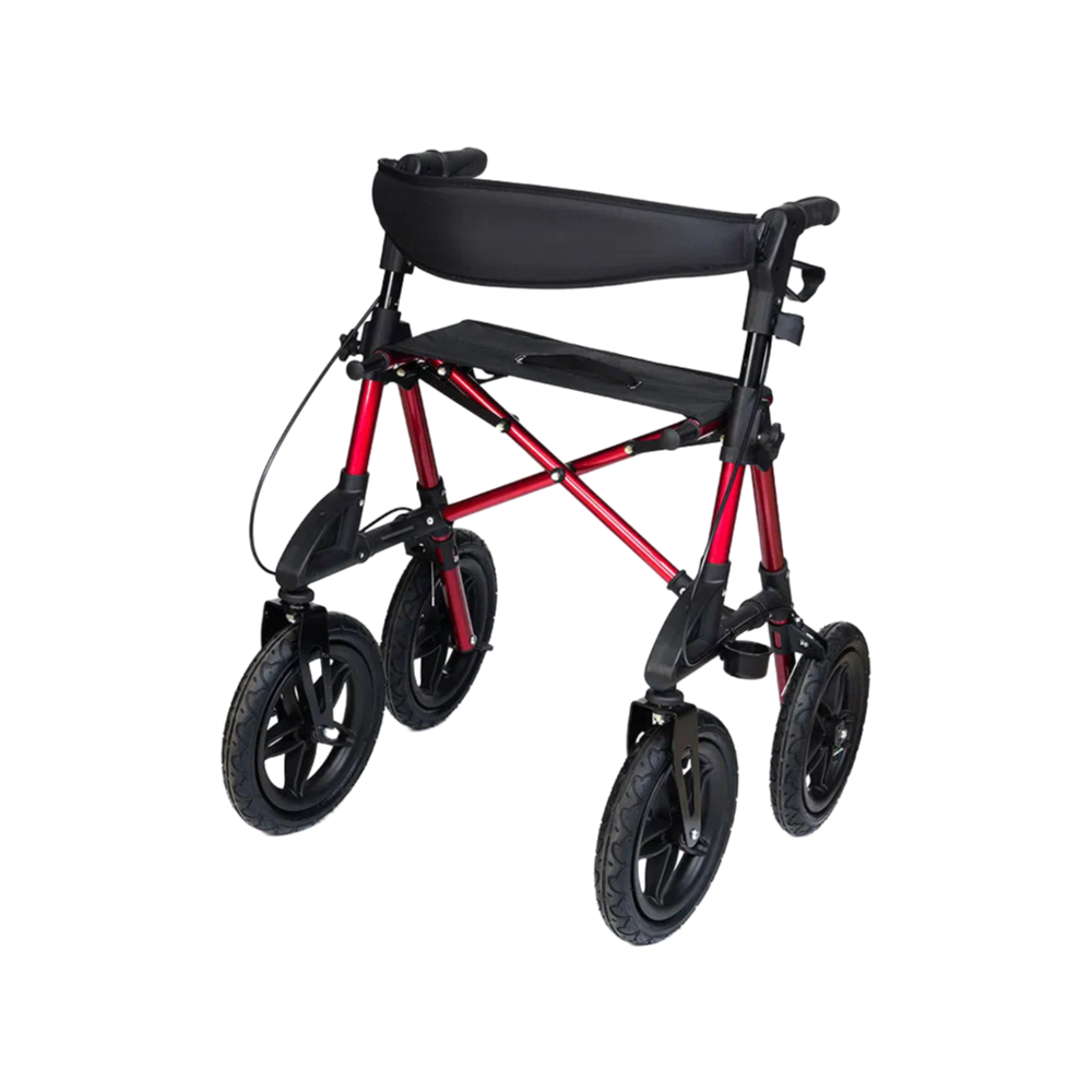 Manufacturer Direct Supply of Durable Walkers with Standard Black Bag and X Fold Mechanism