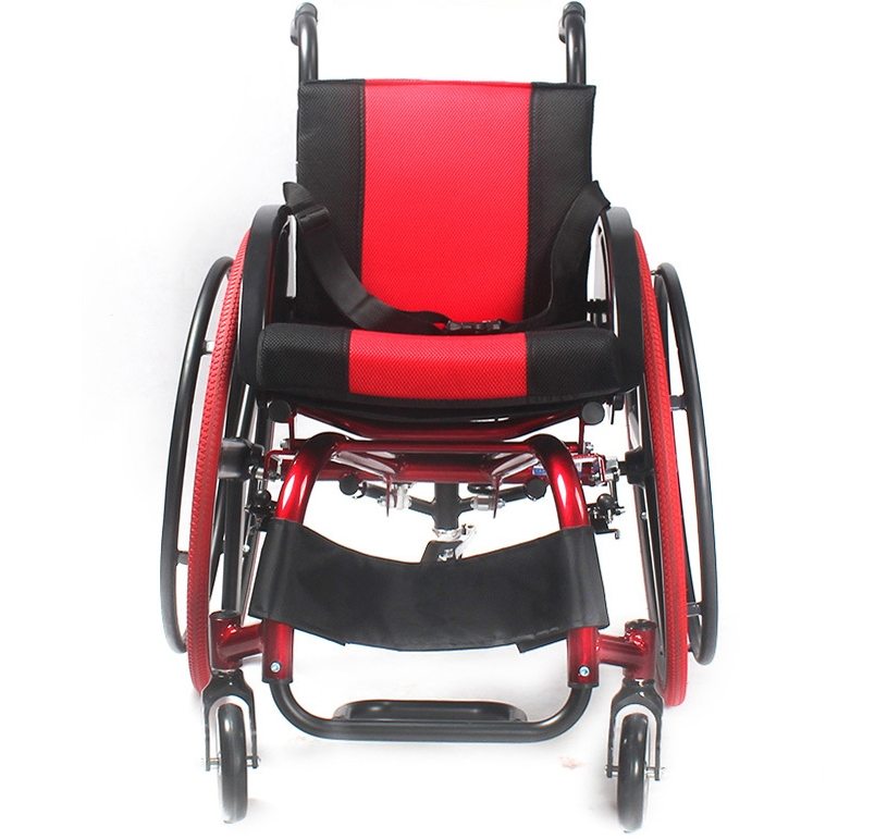 High-Quality Manual Wheelchair MY-R109 with 24" Rear Wheels and Fixed Armrests for Adults