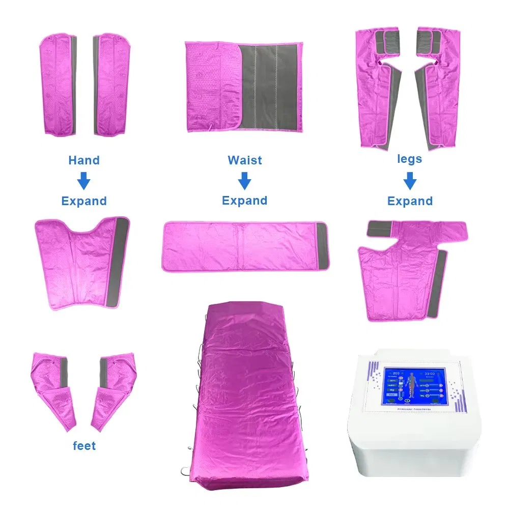 Medical Grade Pressotherapy Equipment with Infrared Technology for Detoxification