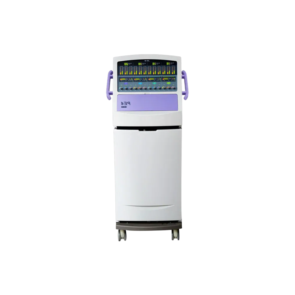 High Volt Electrotherapy Machine PE4 - 12 Channel Physiotherapy Equipment for Pain Relief