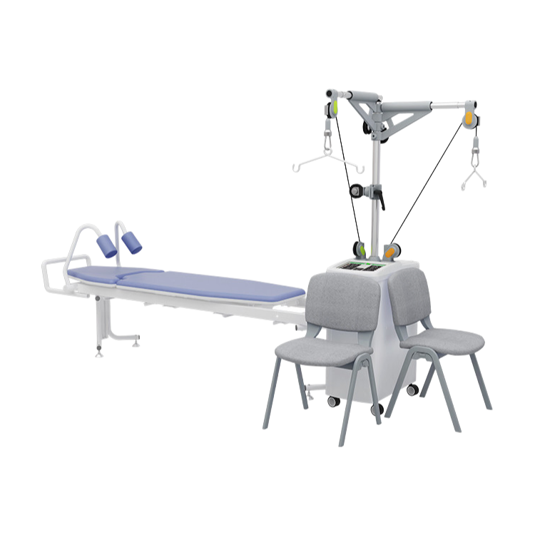 Adjustable Traction Force 1-99kg Medical Traction Table for Spinal Disorders Therapy