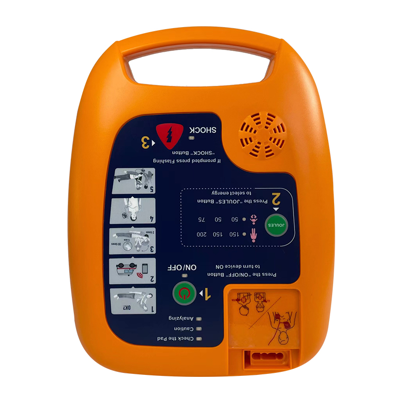 JR-Defi5S Plus Automatic External Defibrillator - Medical AED with 200J Energy for Emergency Use