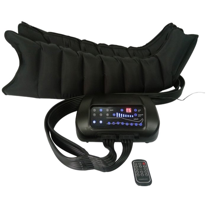 Customizable Leg Massager with Far Infrared and Low-Frequency Stimulation for Home Use