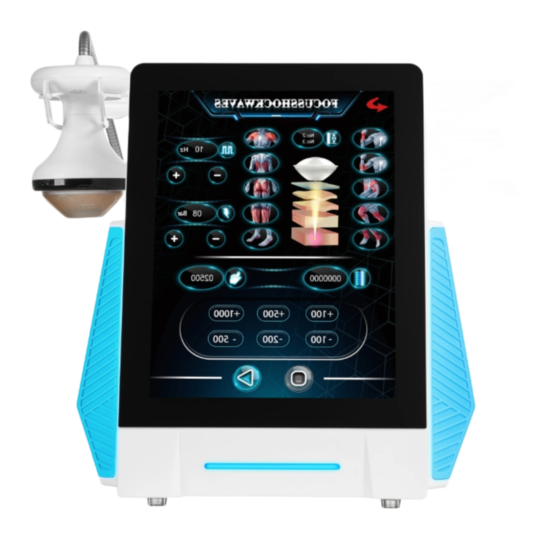Focused Shockwave Therapy Machine for Pain Relief and Tissue Repair - 15 Inch Touch Screen