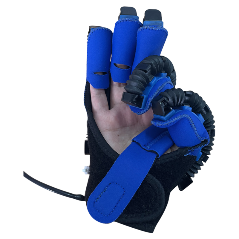 Factory Supply CE ISO Certified Rehabilitation Robot Glove with LCD Display and 1 Year Warranty