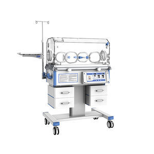 CE Certified Pediatric Incubator with Double Wall Hood and Multiple Safety Alarms