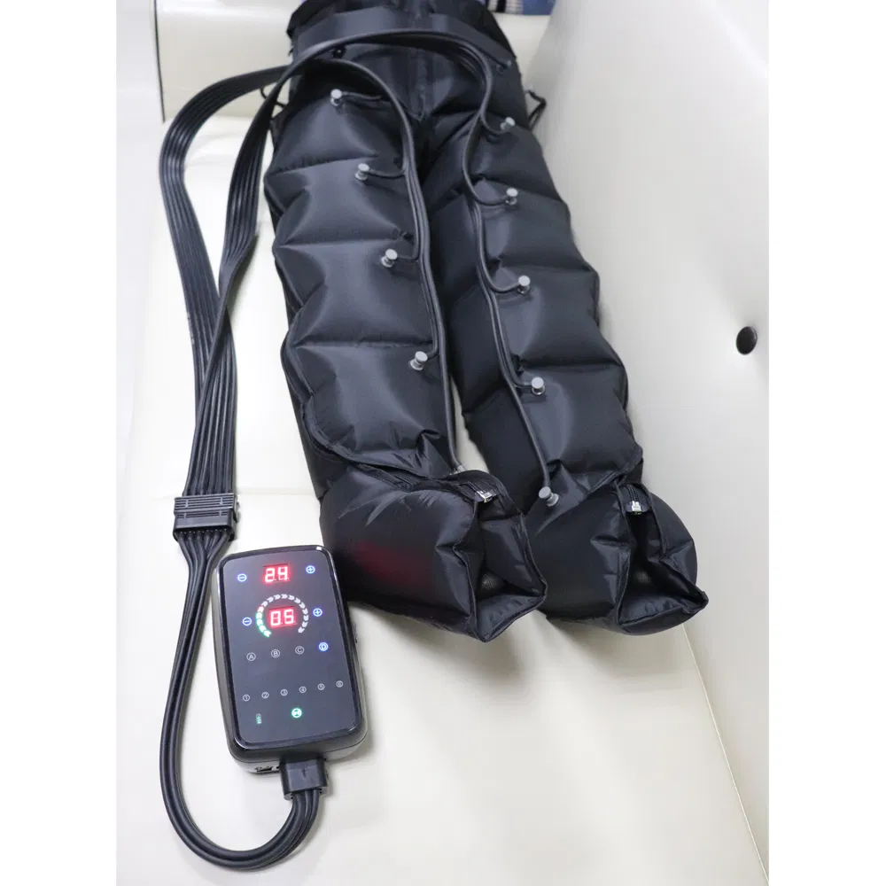 Wholesale OEM Custom Electric Air Compression Leg Massager with 6 Chambers for Muscle Recovery