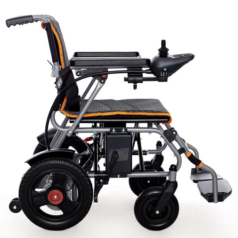 Heavy Duty Electric Wheelchair 120kg Capacity with 15km Range for Patient Care