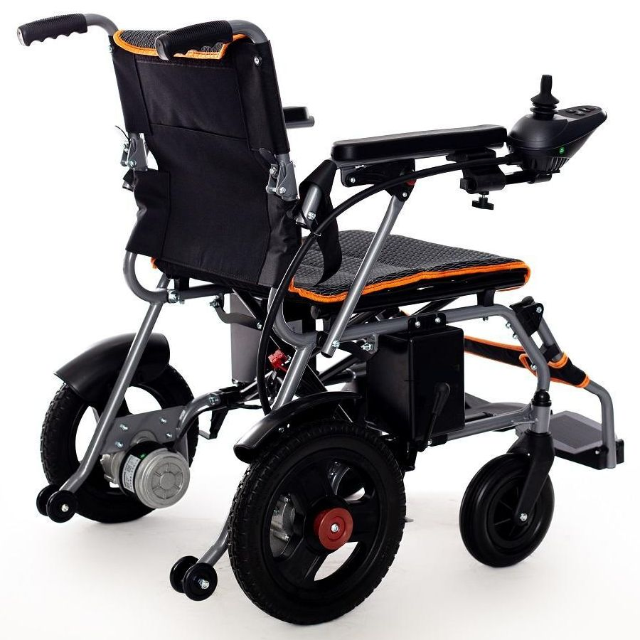 Heavy Duty Electric Wheelchair 120kg Capacity with 15km Range for Patient Care