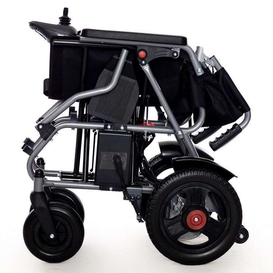 Heavy Duty Electric Wheelchair 120kg Capacity with 15km Range for Patient Care