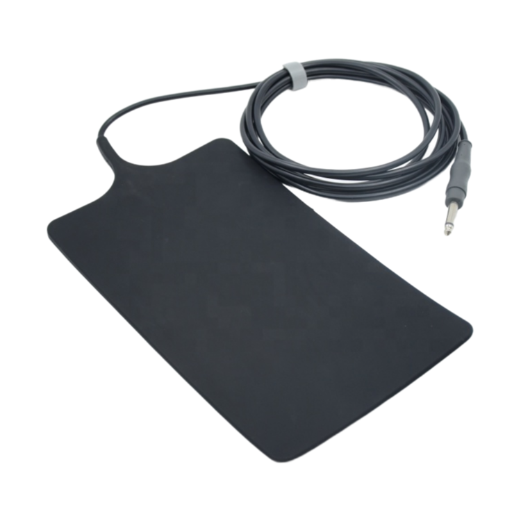 Supply Reusable Silicon Patient Plate Diathermy ESU Grounding Plate 6.3 Connector | Factory, Wholesale, Custom Design & CE/ISO Certified