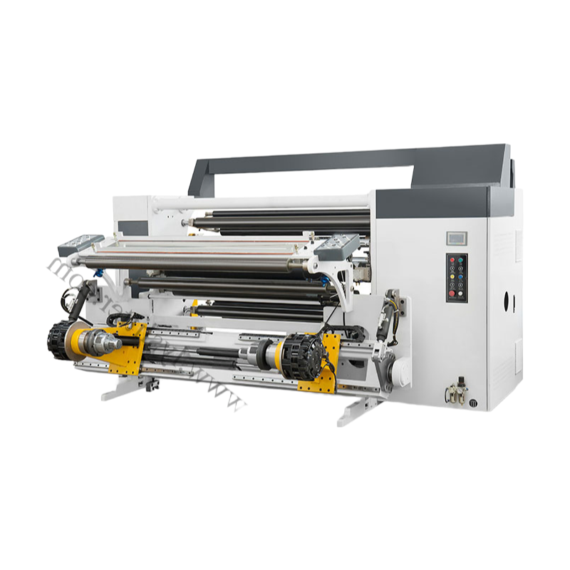High-Speed Adhesive Tape Film Slitting Rewinding Machine for Label Paper Processing 1300mm Width