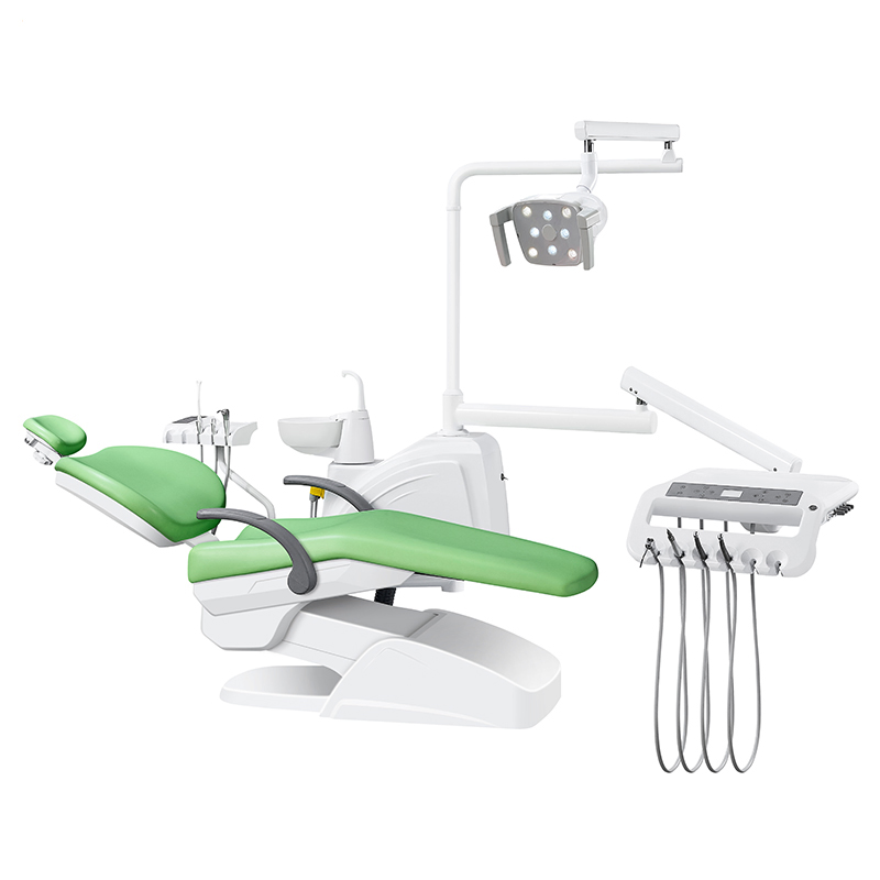 Customizable Silla Dental Equipment with 3-Way Syringe and Water Heat System