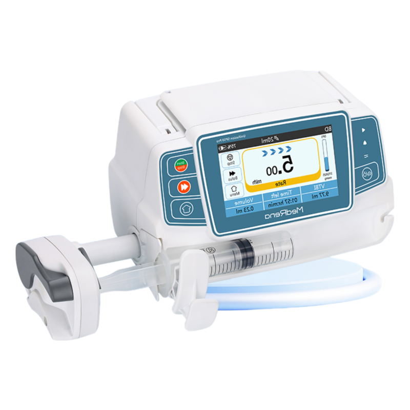 High Precision Medical Syringe Pump with Touch Screen for ICU & OR - OEM/ODM Support