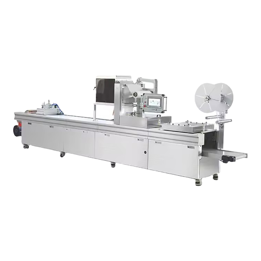 Food Grade Stainless Steel Vacuum Sealer Machine with PLC Control System