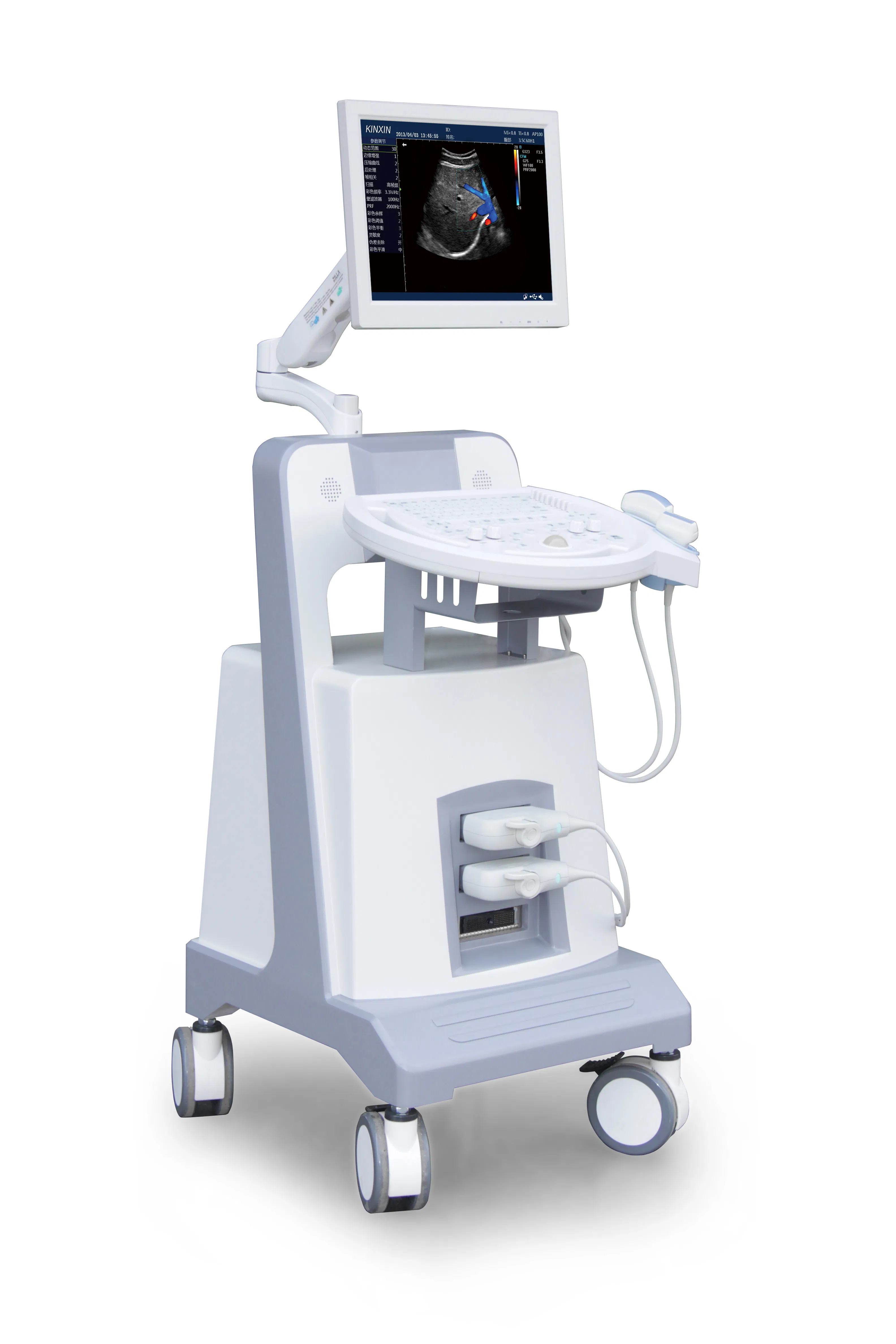High Performance DCU7 Color Doppler Ultrasound System with Multi-Frequency Probes