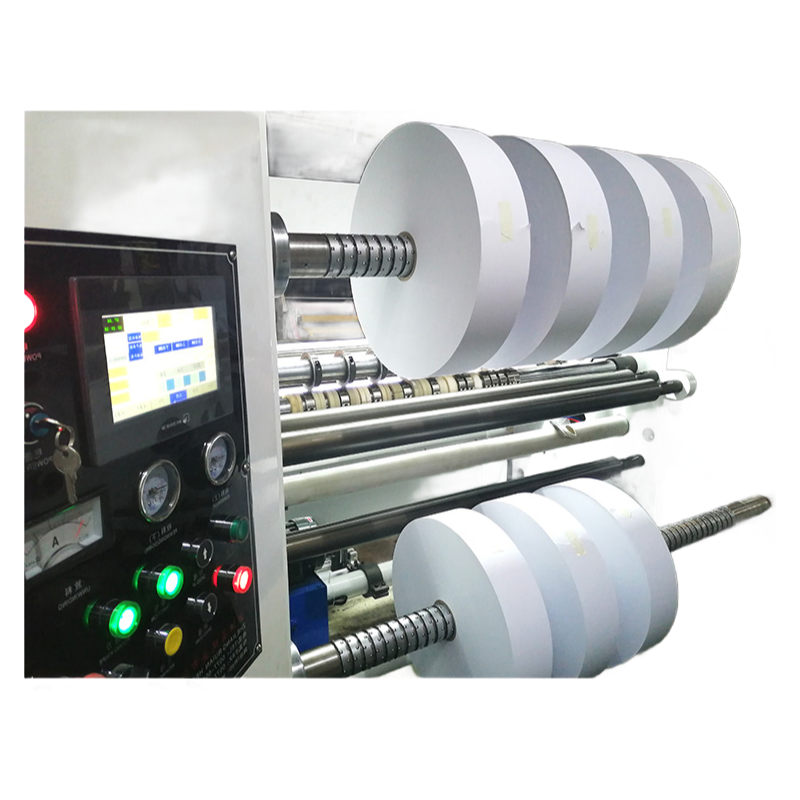 Industrial Slitting Machine with Servo Motor Drive and PLC Control System