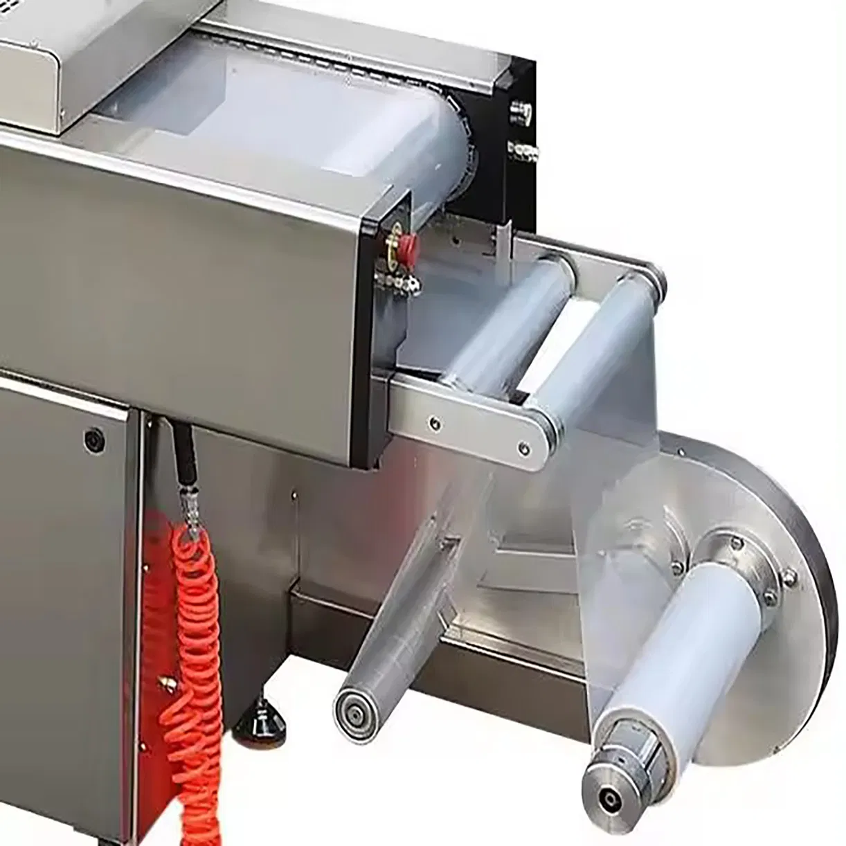 Fully Automatic Stretch Film Packaging System with PLC Touch Screen Control 380V/50Hz