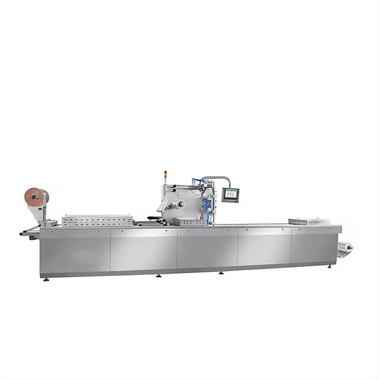 Fully Automatic Stretch Film Packaging System with PLC Touch Screen Control 380V/50Hz