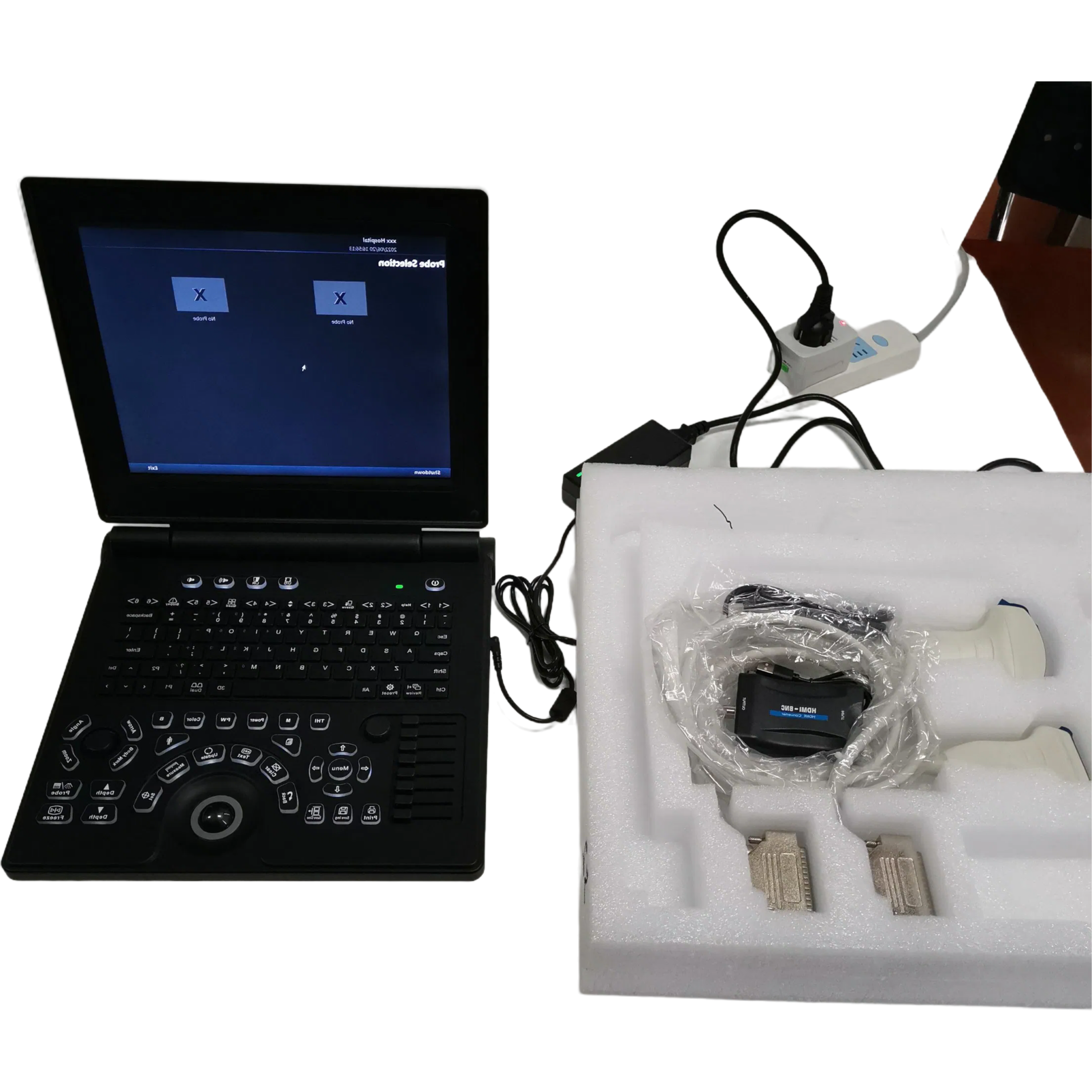 HC-A013C 12 Inch LCD Display 2D/3D Color Doppler Ultrasound Diagnostic System for Medical Imaging