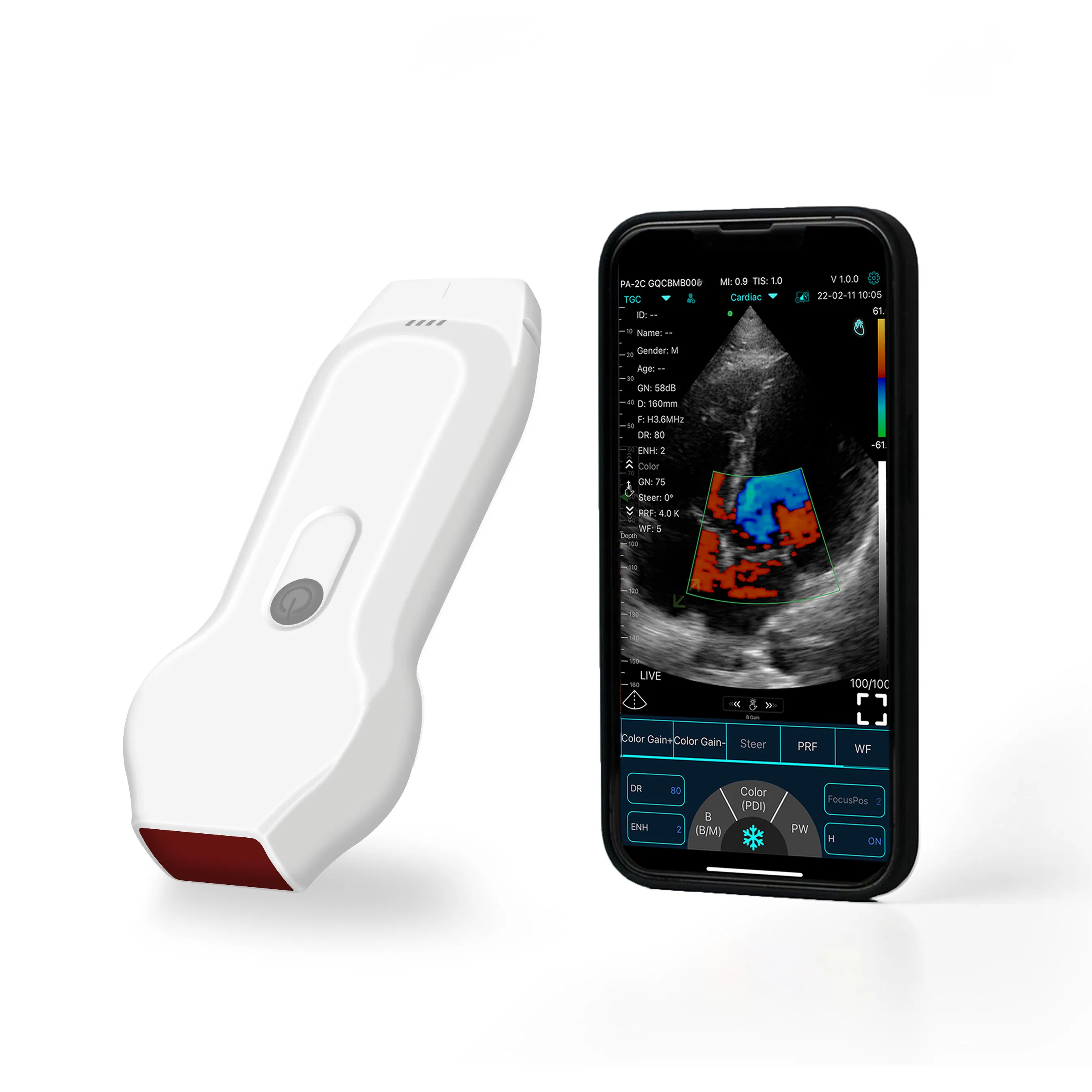 Professional Grade Dual-Probe Ultrasound System C10XL with Dicom Image Storage Capability