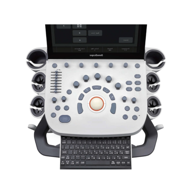 Factory Supply P9 Portable Ultrasound Scanner with 12 Inch LED Monitor and Touch Screen