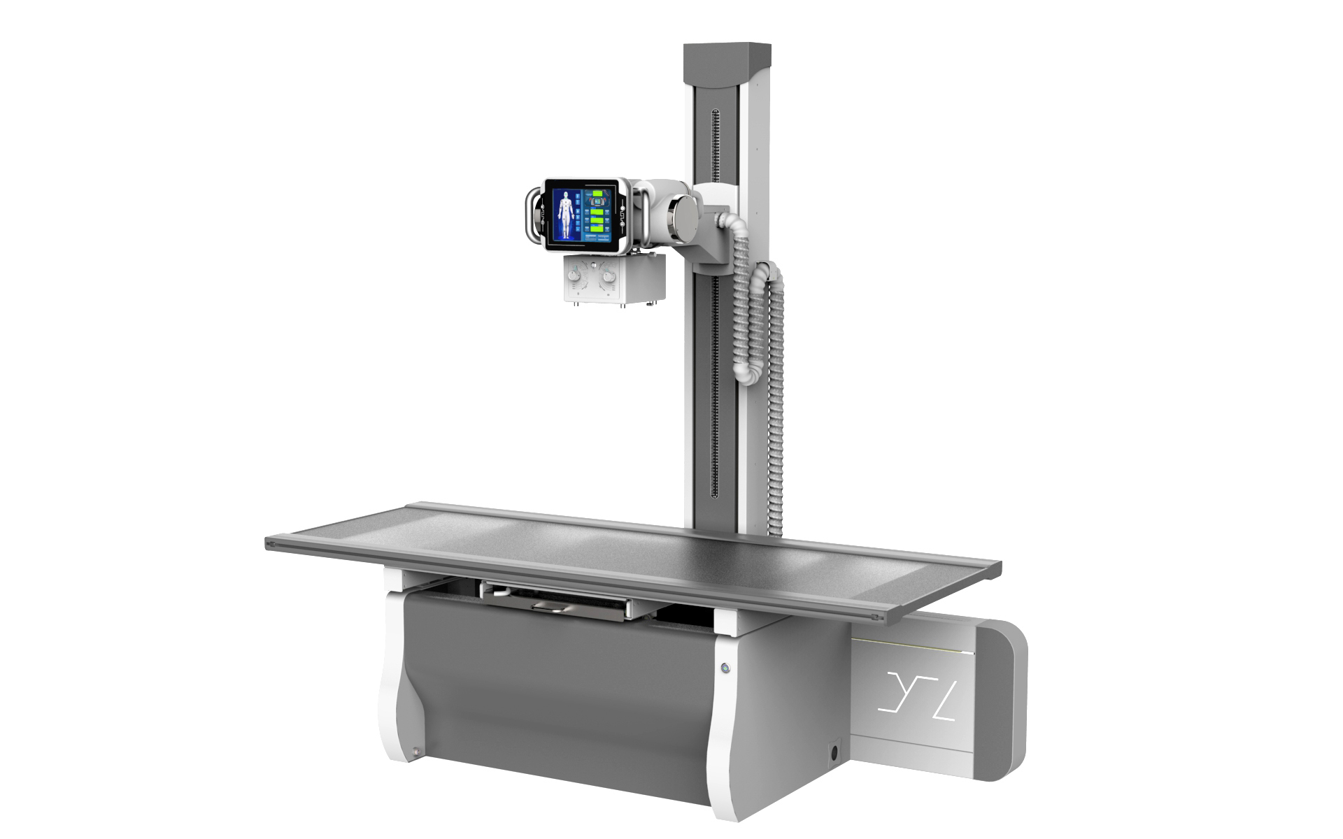 High Frequency Digital X-Ray Machine 50kw with Flat Panel Detector - Medical Diagnostic Imaging Equipment