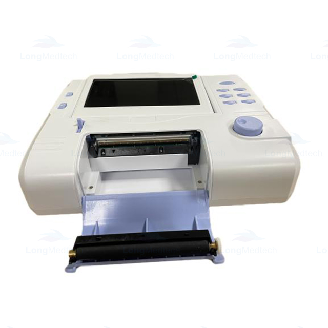 7 Inch LCD Backlight Fetal Heart Rate Monitor with Digital Signal Processing Technology