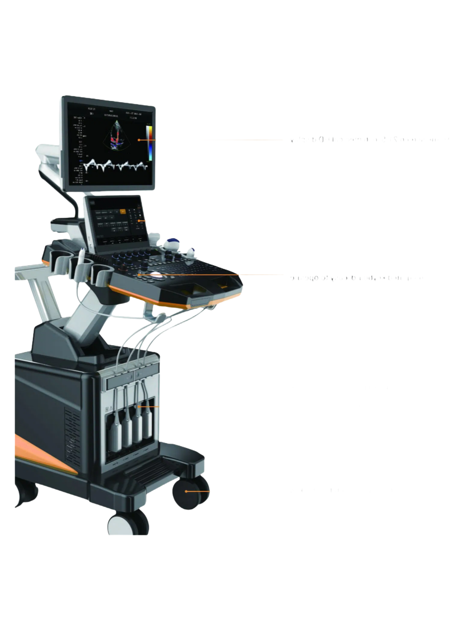 Wholesale DW-T60 Color Doppler Ultrasound Scanner with CE/ISO13485 Certification