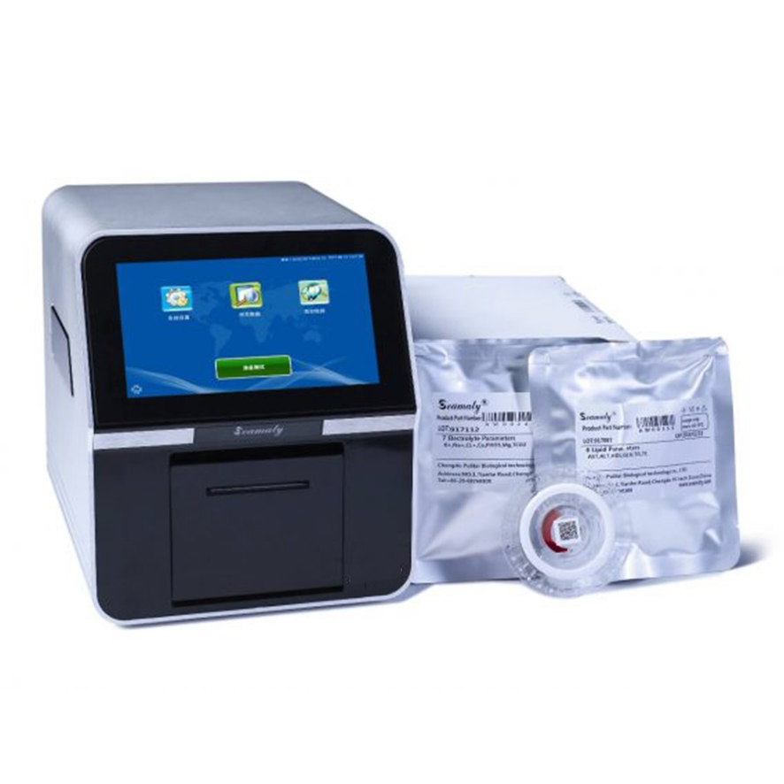 Seamaty SMT-120 Fully Automatic Biochemistry Analyzer for Clinical Lab Testing with Microfluidic Technology