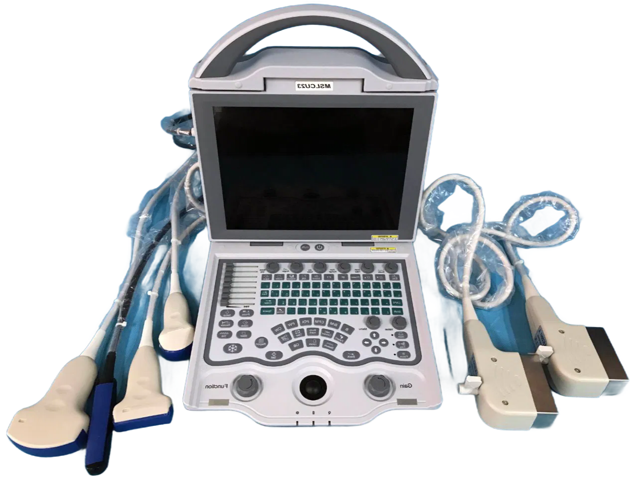 Advanced MSLCU23 Color Doppler Ultrasound Machine With 10.4 Inch LCD Display