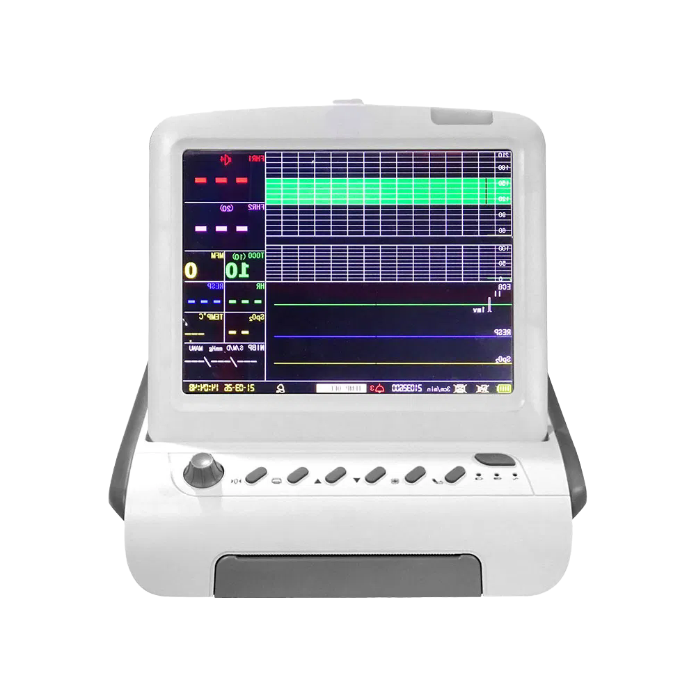 High Sensitivity Fetal Monitor with TOCO & SpO2 Measurement - 12.1 Inch TFT Display
