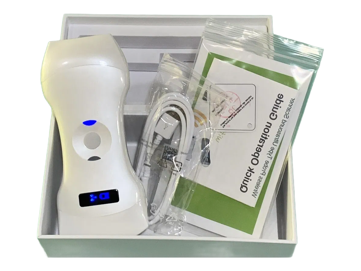Portable Ultrasound Scanning Device with WiFi Connectivity for Hospital and Clinical Use