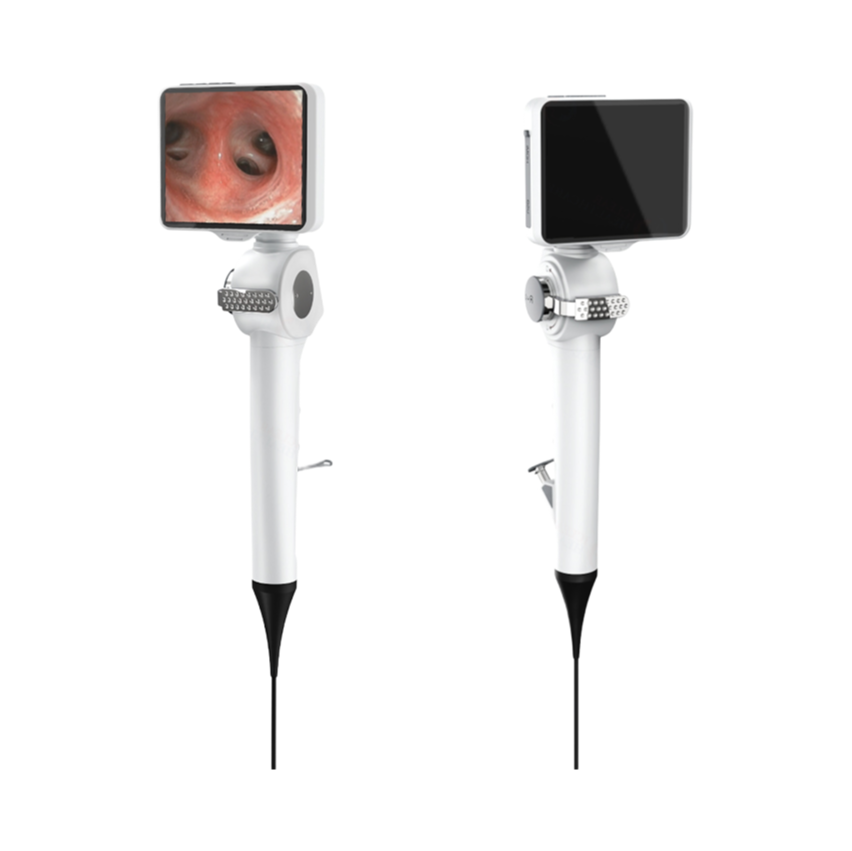5-Size Medical Video Laryngoscope with 120° Field of View for Difficult Airway Intubation