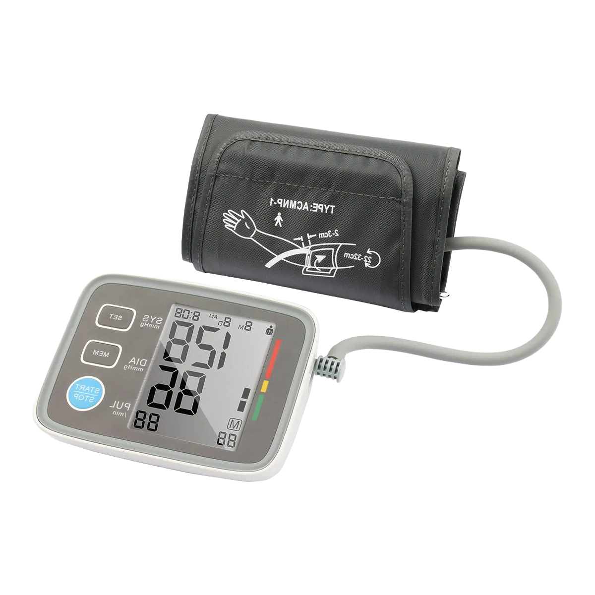Factory Made Arm Sphygmomanometer Digital Blood Pressure Monitor with Bluetooth, Customized Wholesale Home Upper Arm BP Monitor