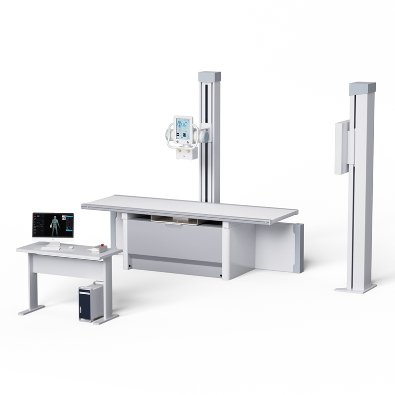 50kW Digital X-ray Medical Imaging System with Flat Panel Detector for Diagnostic Radiology