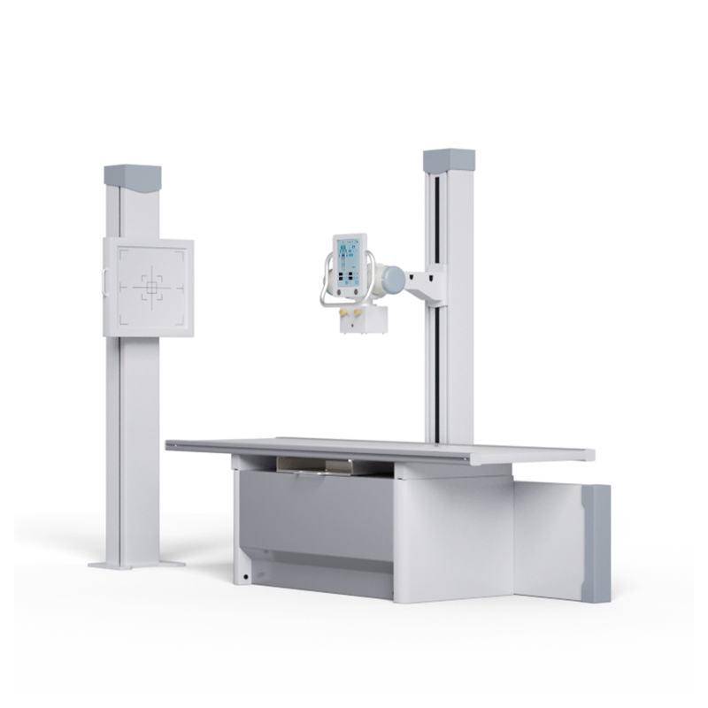 50kW Digital X-ray Medical Imaging System with Flat Panel Detector for Diagnostic Radiology