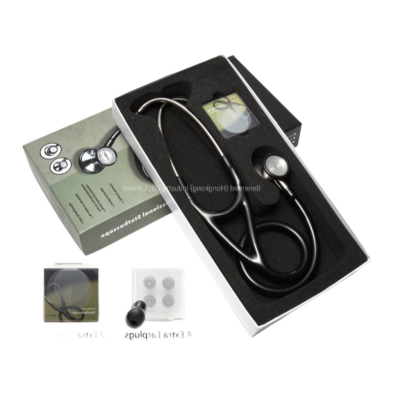 Double-Headed Stainless Steel Stethoscope - Professional Medical Diagnostic Equipment with CE/FDA Certification