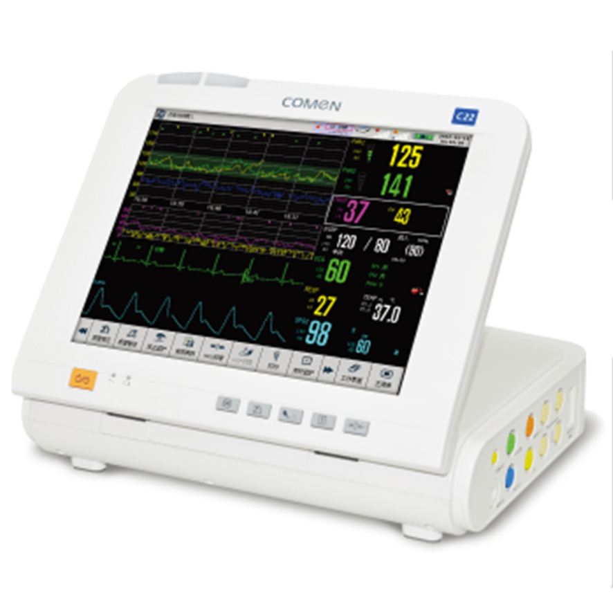 Compact Fetal Monitoring Equipment with 90° Folding Screen and Li-ion Battery Operation